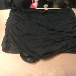 Victoria’s Secret black skirt bikini bottom